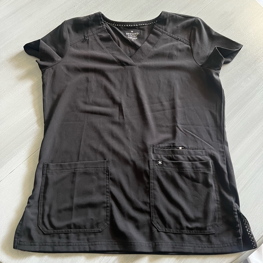 Black Beyond Scrub top.